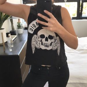 Skull Muscle Tank